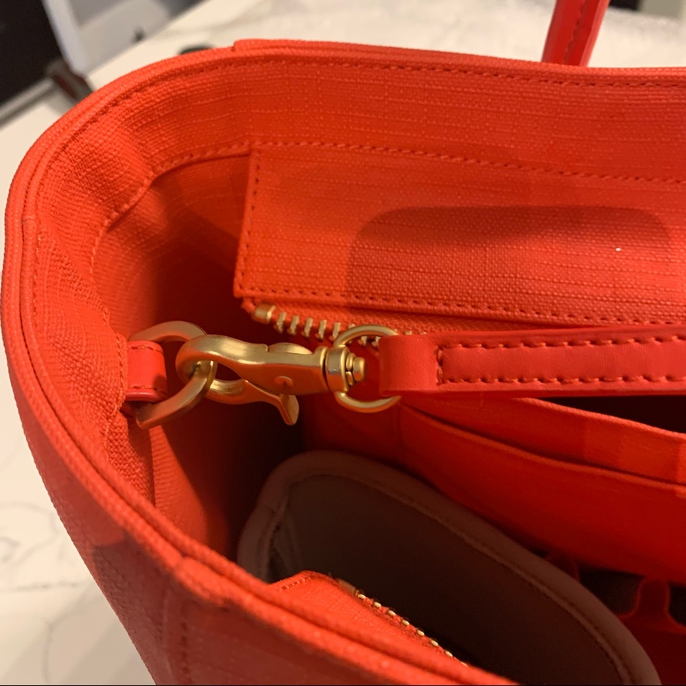 Dagne Dover 15” Tote - Vermilion - Picture 7 of 11